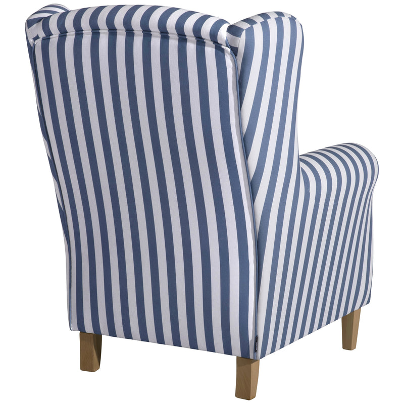 Max Winzer oorfauteuil Lorris blauw