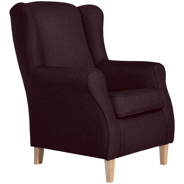 Max Winzer oorfauteuil Lorris bordeauxrood