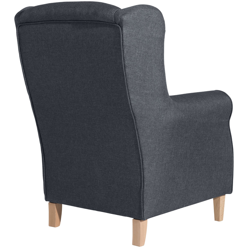 Max Winzer oorfauteuil Lorris denim