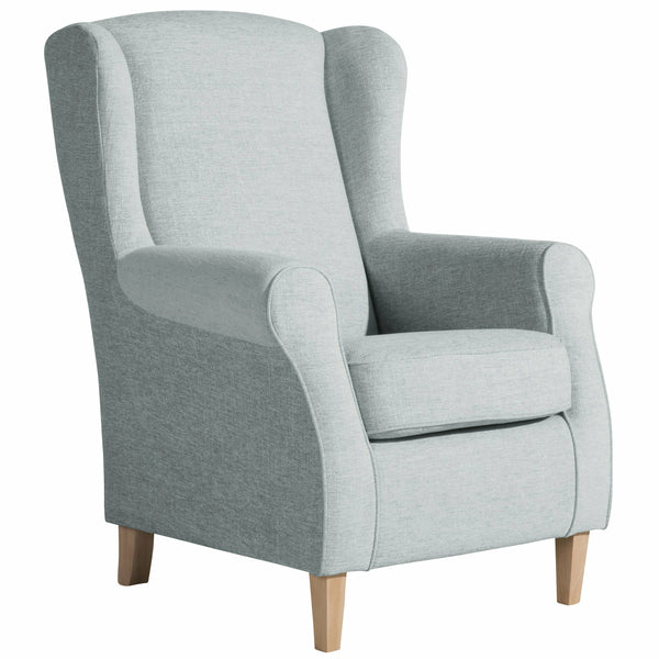 Fauteuil à oreilles Lorris de Max Winzer gris