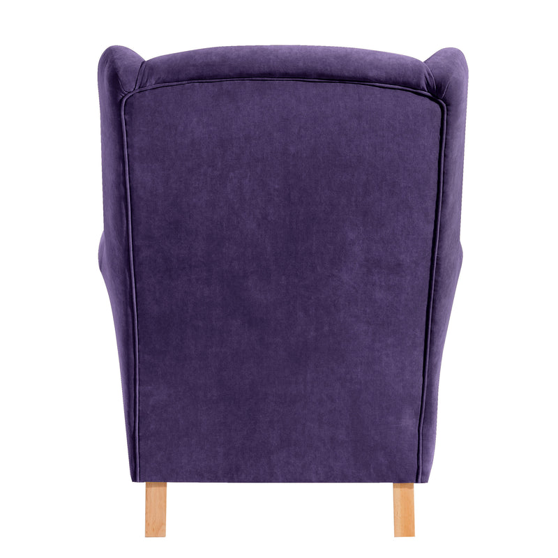 Max Winzer oorfauteuil Lorris violet