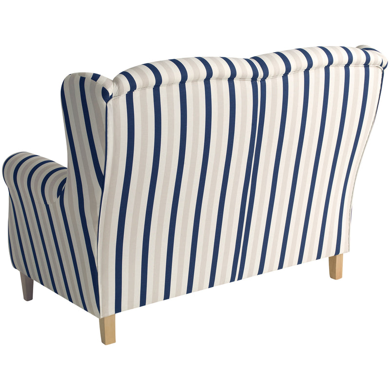 Max Winzer Sofa 2-Sitzer Lorris blau