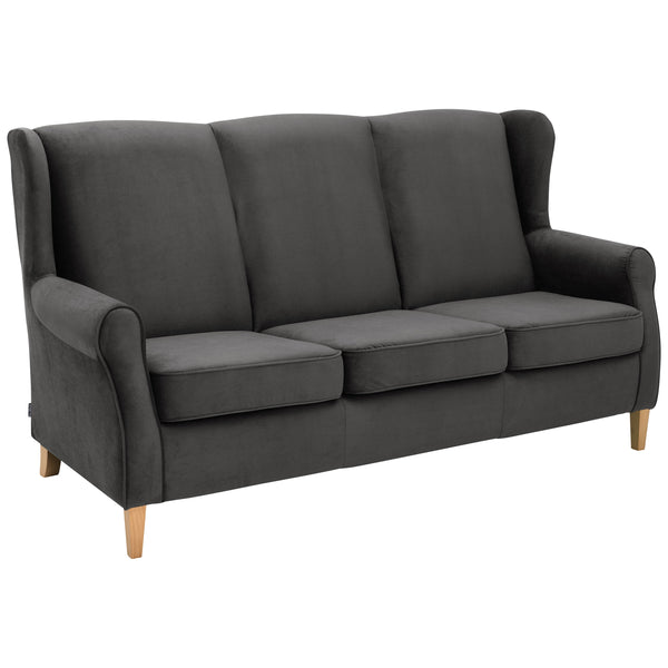 Max Winzer Sofa 3-zits Lorris antraciet