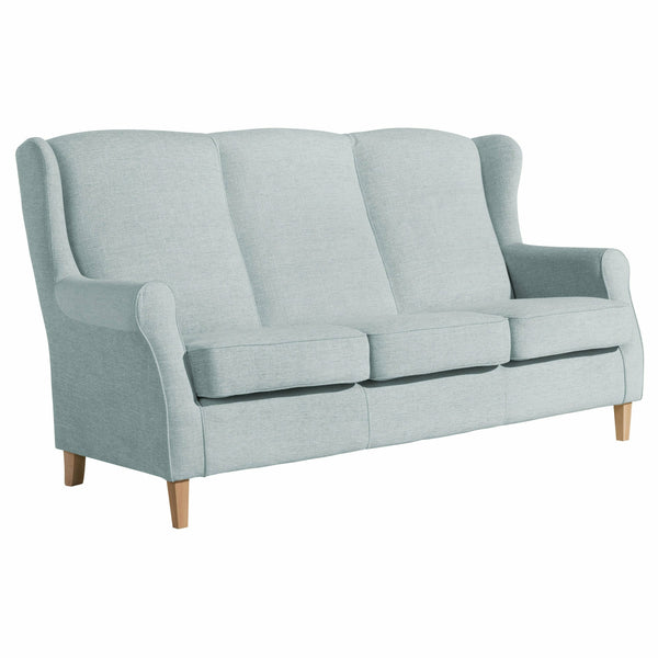 Max Winzer Sofa 3-Sitzer Lorris eisblau