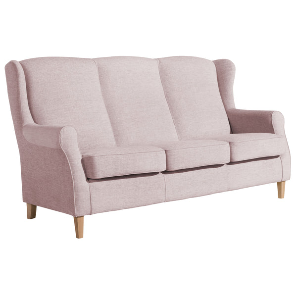 Max Winzer Sofa 3-Sitzer Lorris rosé