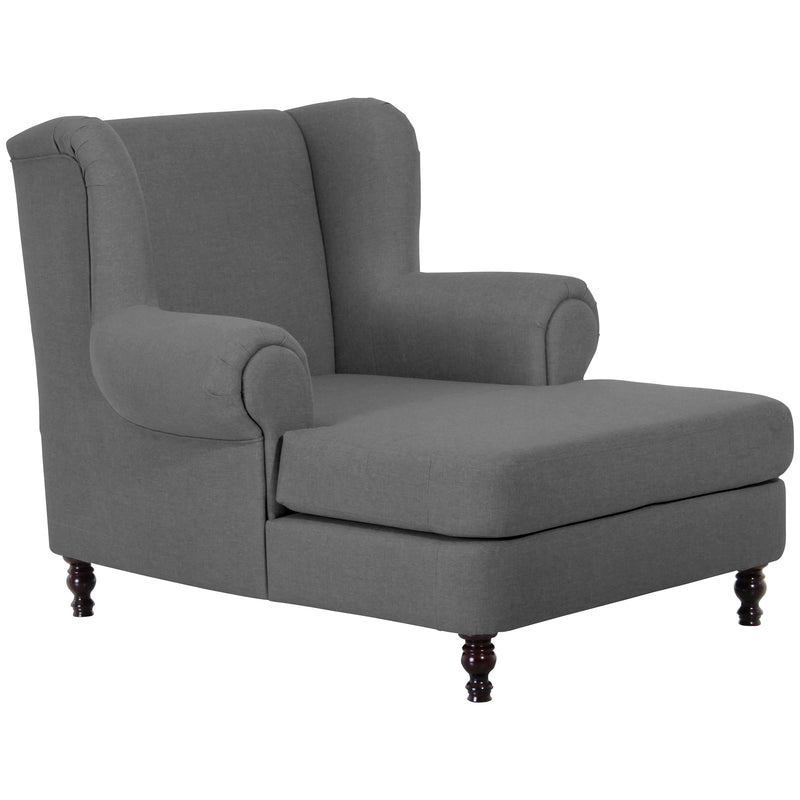 Max Winzer Grote fauteuil inclusief 2x sierkussens 55x55cm + 40x40cm Mareille antraciet