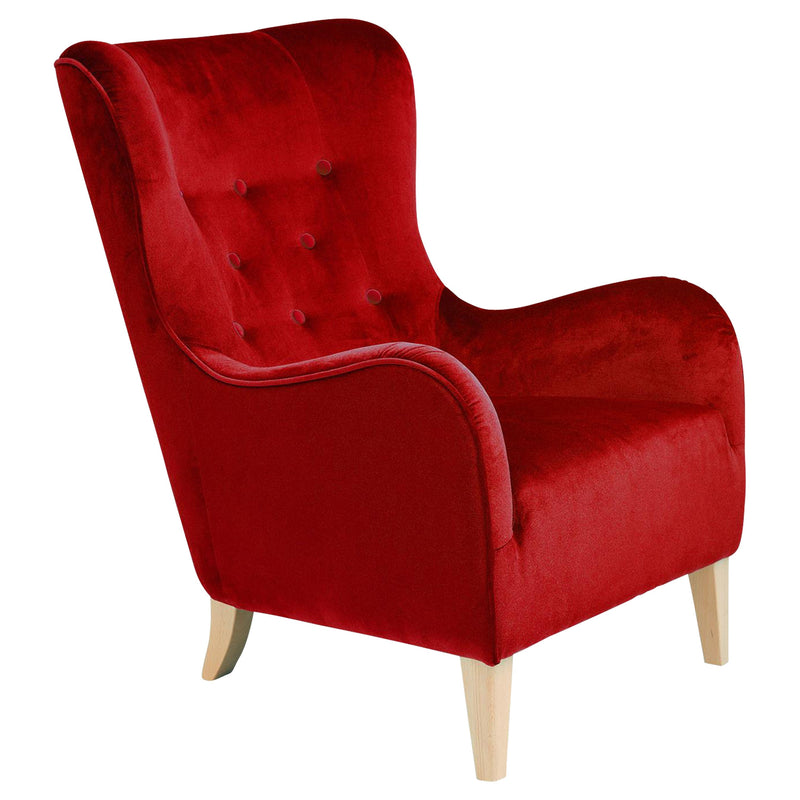 Fauteuil Max Winzer en brique Medina