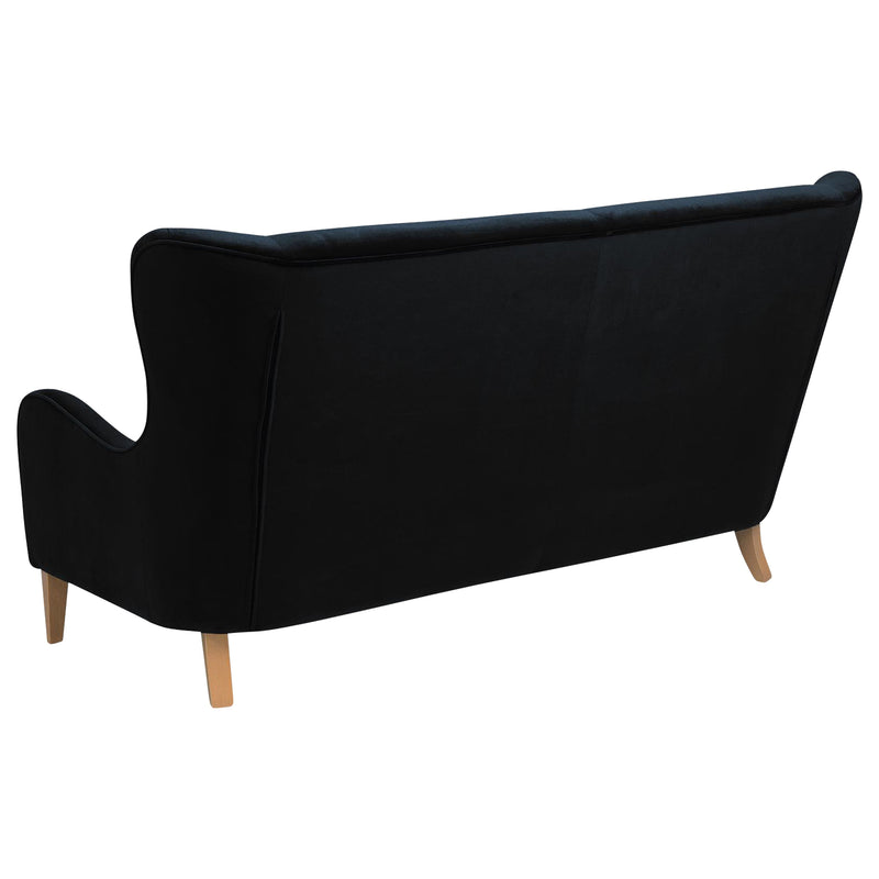 Max Winzer Sofa 2,5-Sitzer Medina schwarz