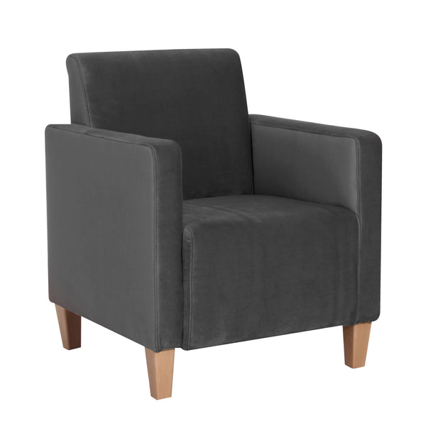 Fauteuil Milla de Max Winzer anthracite