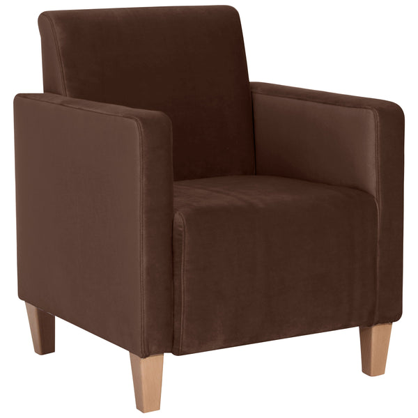 Fauteuil Milla marron de Max Winzer