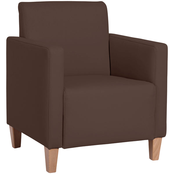 Fauteuil Milla marron de Max Winzer