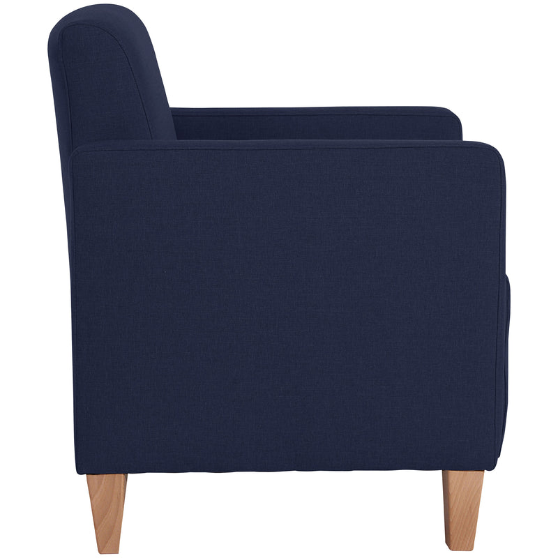 Max Winzer fauteuil Milla donkerblauw