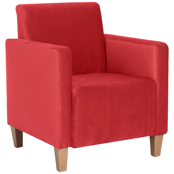 Fauteuil Milla rouge de Max Winzer