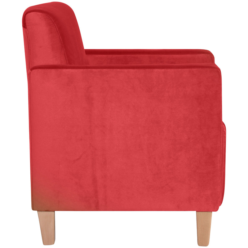 Max Winzer fauteuil Milla rood