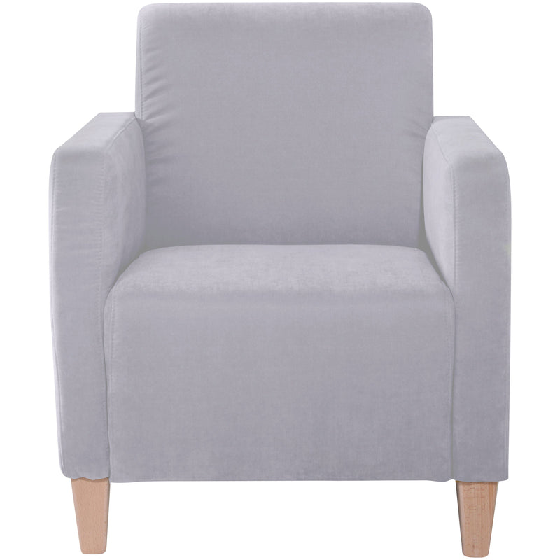 Fauteuil Milla argent de Max Winzer