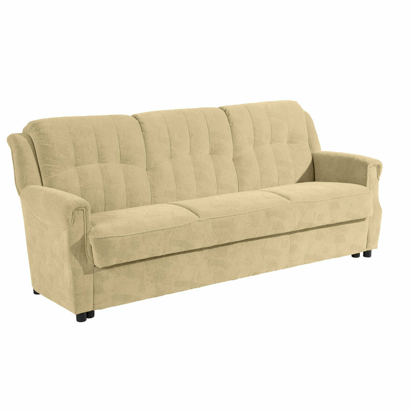 Max Winzer Sofa 3-Sitzer mit Bettfunktion Moldau beige