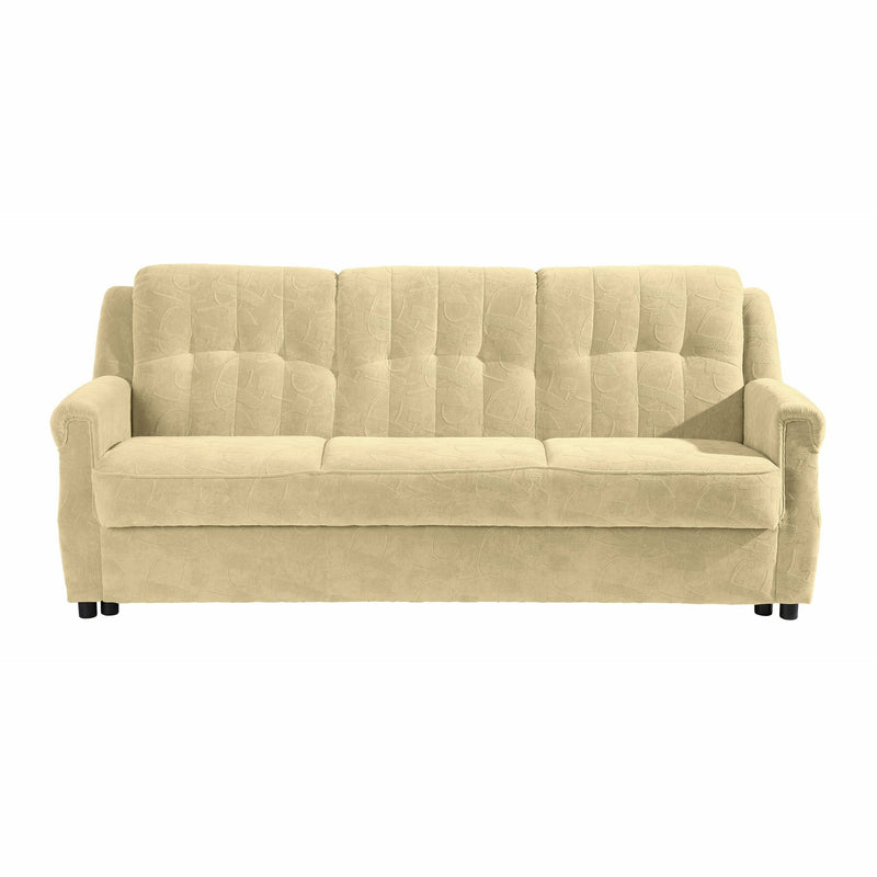 Max Winzer Sofa 3-Sitzer mit Bettfunktion Moldau beige