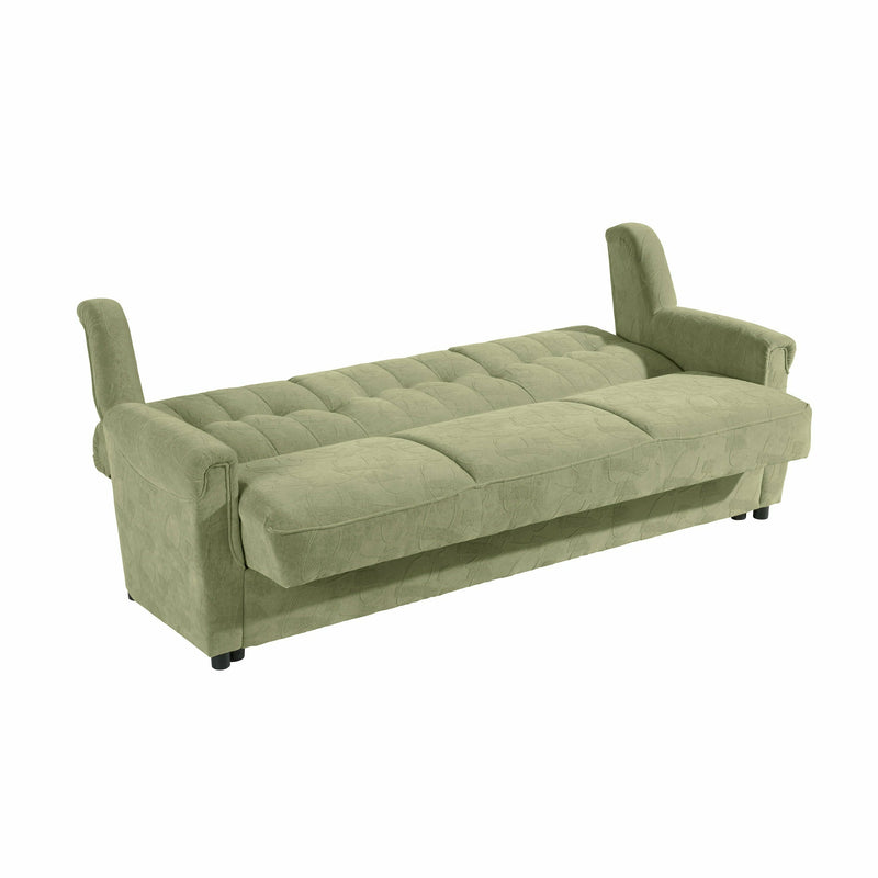 Max Winzer Sofa 3-Sitzer mit Bettfunktion Moldau grün