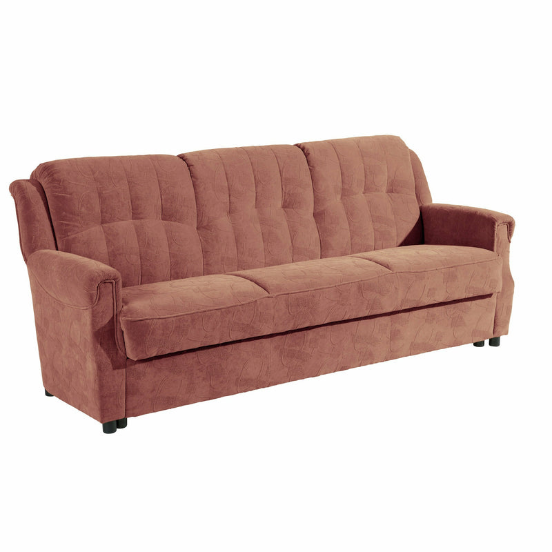 Max Winzer Sofa 3-Sitzer mit Bettfunktion Moldau rot