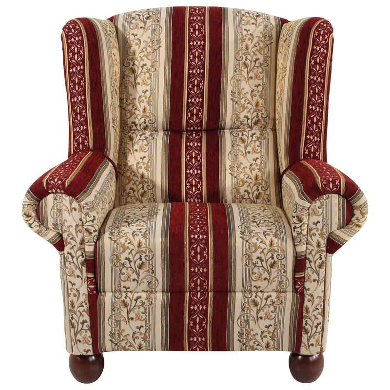 Max Winzer Wingback Chair Monarch rood