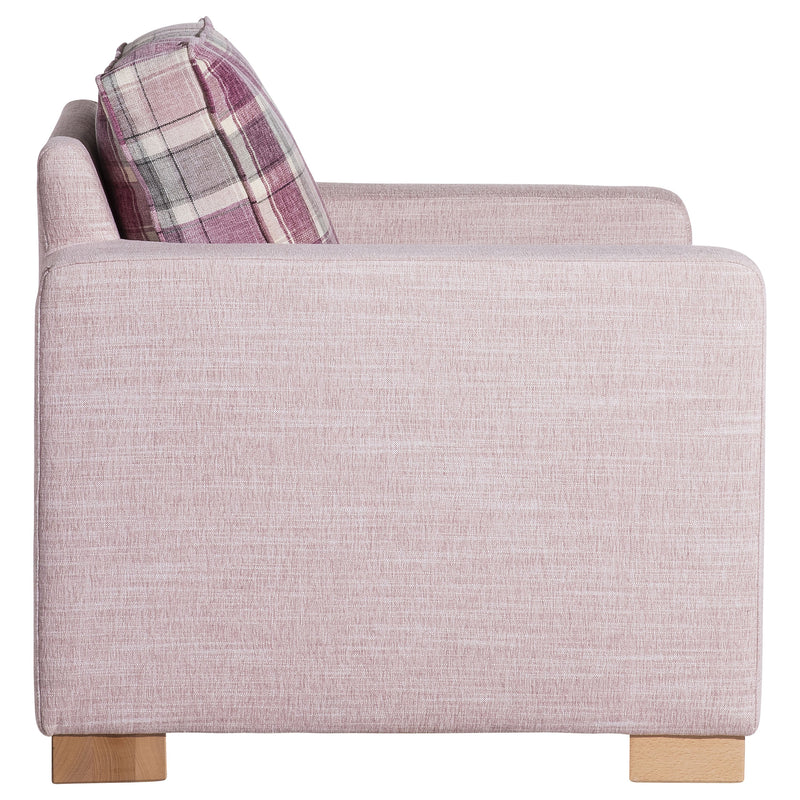 Fauteuil Max Winzer Nebraska rosé