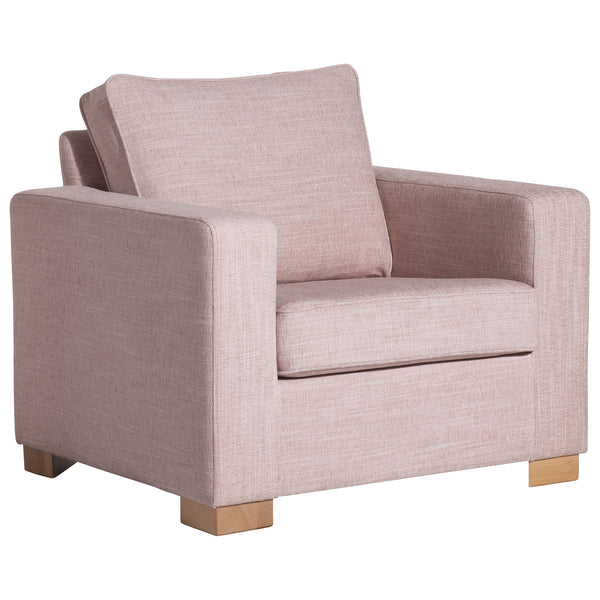 Fauteuil Max Winzer Nebraska rosé