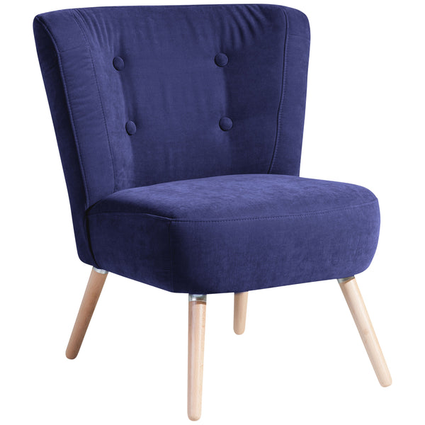 Fauteuil Max Winzer Neele bleu