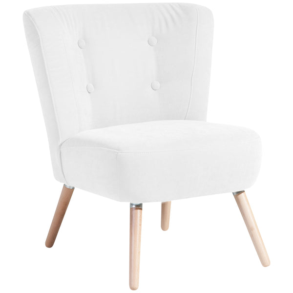 Fauteuil Max Winzer Neele crème