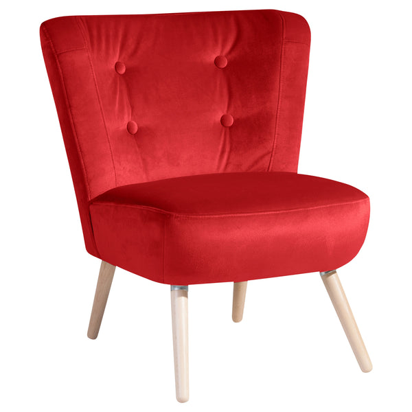 Max Winzer fauteuil Neele rood