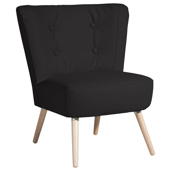 Fauteuil Max Winzer Neele noir