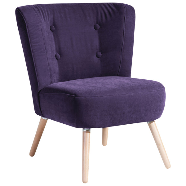 Fauteuil Max Winzer Neele violet