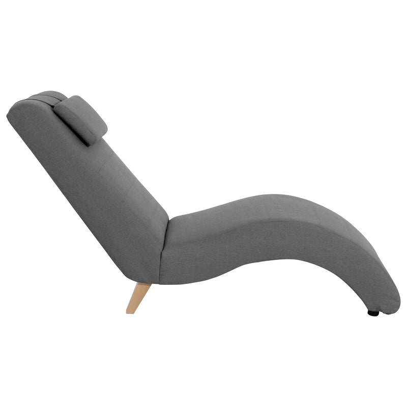 Max Winzer Chaise longue Norris anthracite