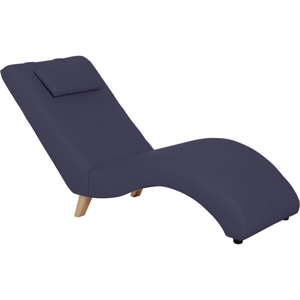 Max Winzer Chaise longue Norris bleu foncé