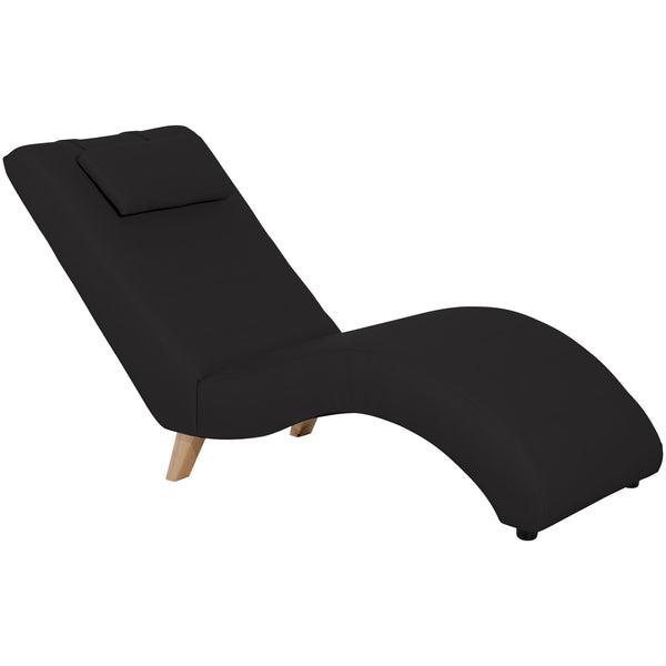 Max Winzer Lounger Norris zwart