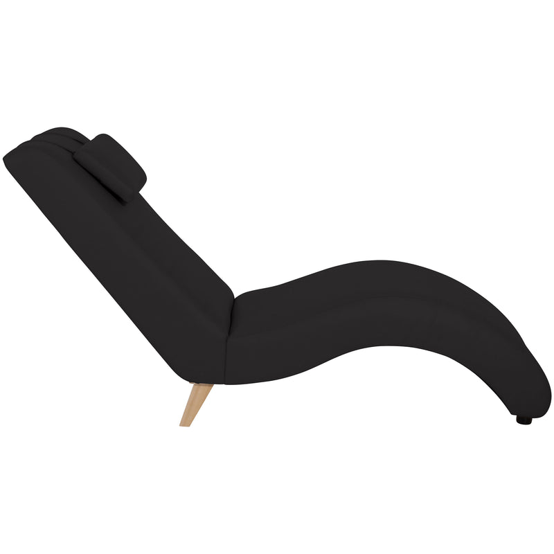 Max Winzer Lounger Norris zwart