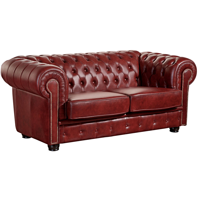 Max Winzer Sofa 2-Sitzer Norwin rot