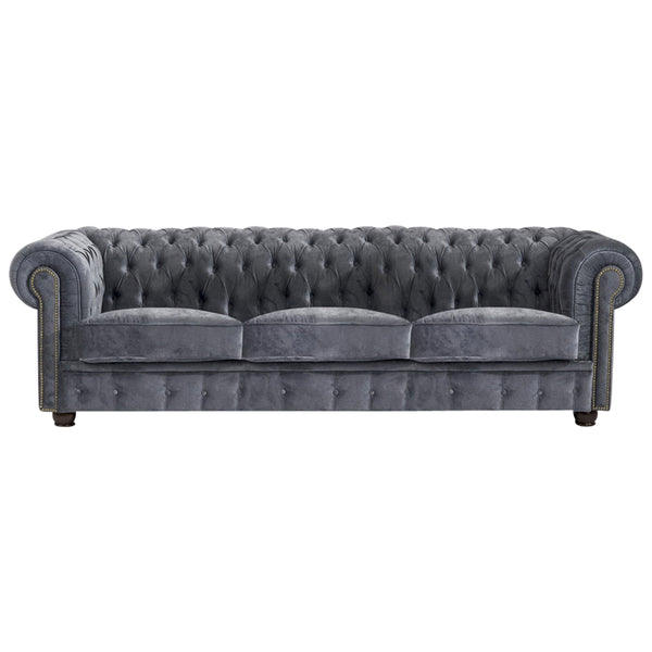 Max Winzer Sofa 3-Sitzer Norwin grau