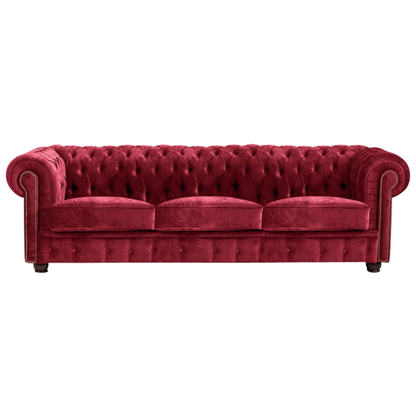 Max Winzer Sofa 3-Sitzer Norwin rot