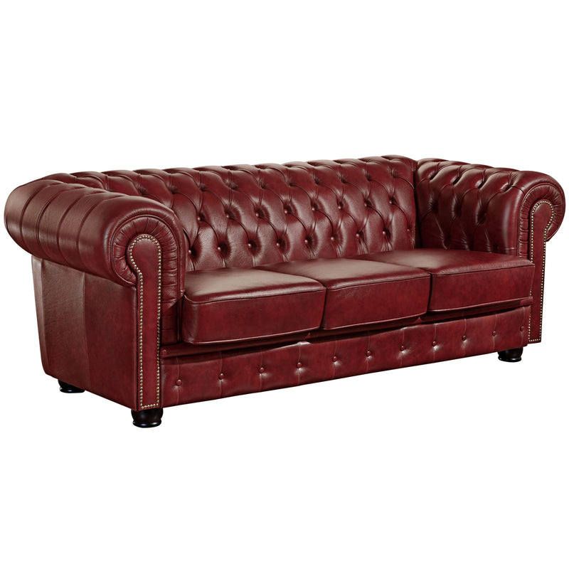 Max Winzer Sofa 3-Sitzer Norwin rot