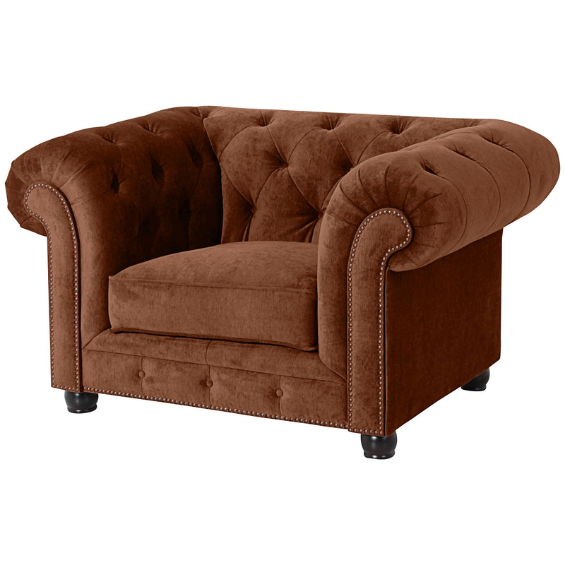 Fauteuil Orléans marron Max Winzer