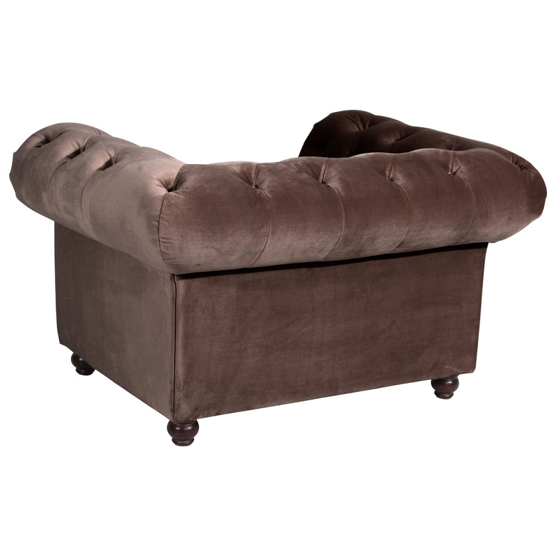 Fauteuil Orléans marron Max Winzer