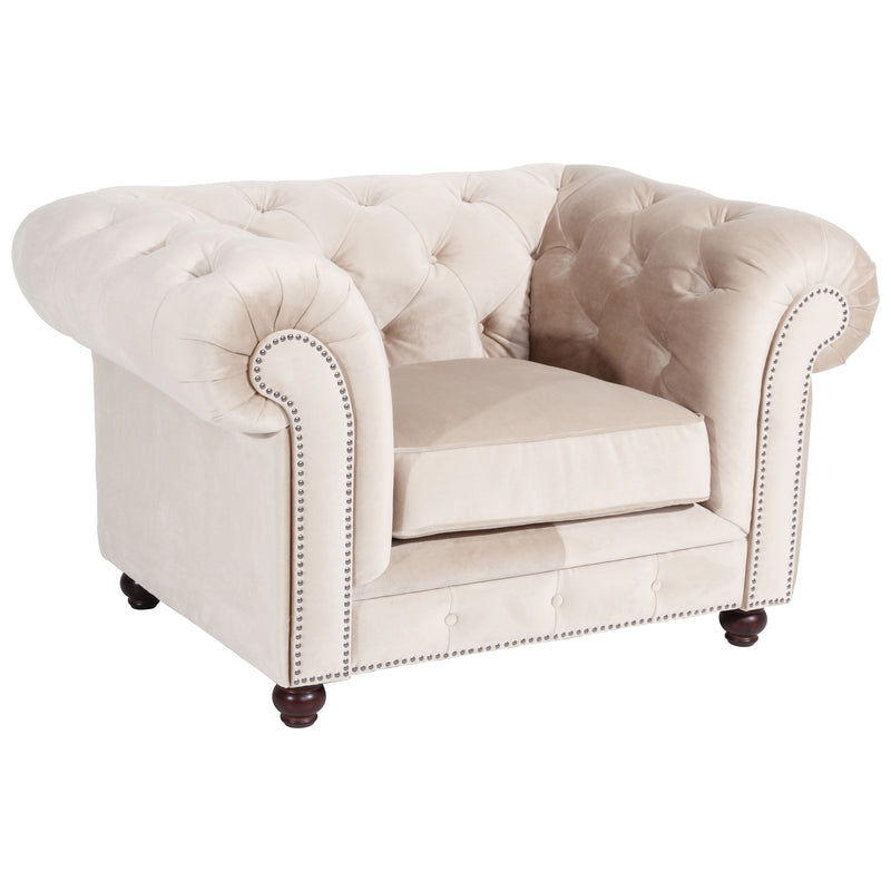 Fauteuil Max Winzer Orleans crème