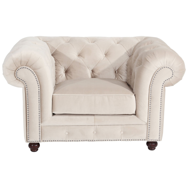 Fauteuil Max Winzer Orleans crème