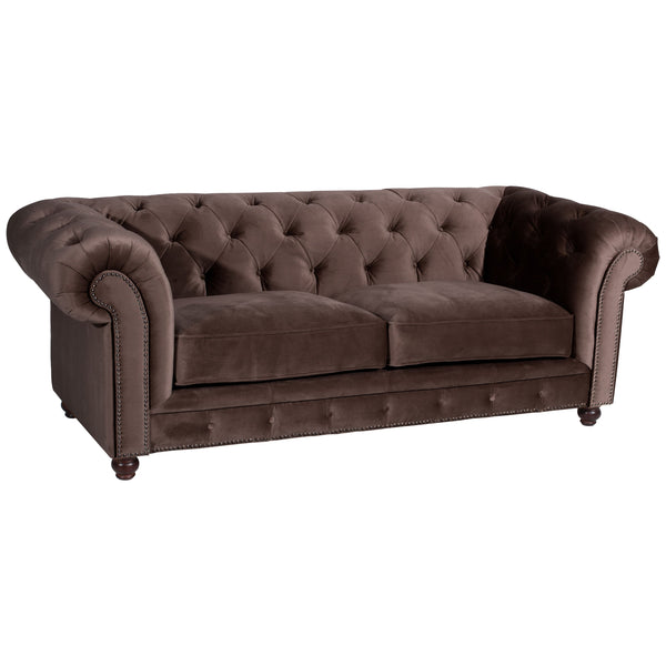 Max Winzer Sofa 2,5-Sitzer Orleans braun