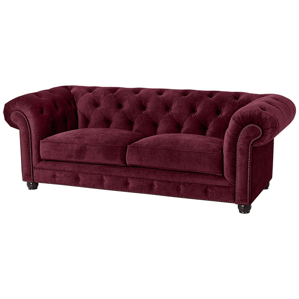 Max Winzer Sofa 2,5-Sitzer Orleans burgund