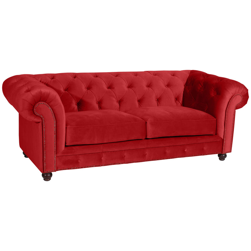 Max Winzer Sofa 2,5-Sitzer Orleans rot