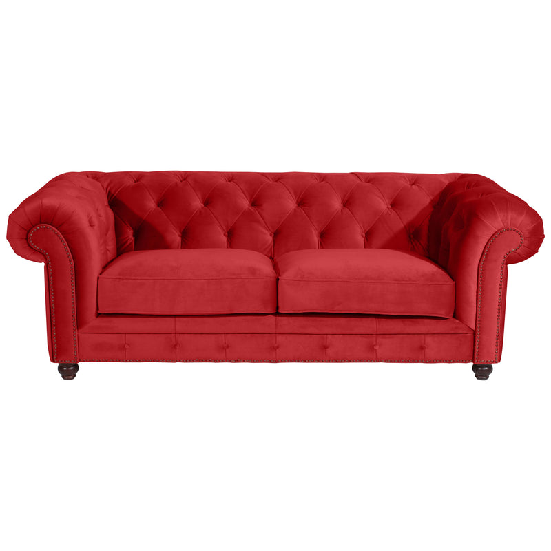 Max Winzer Sofa 2,5-Sitzer Orleans rot