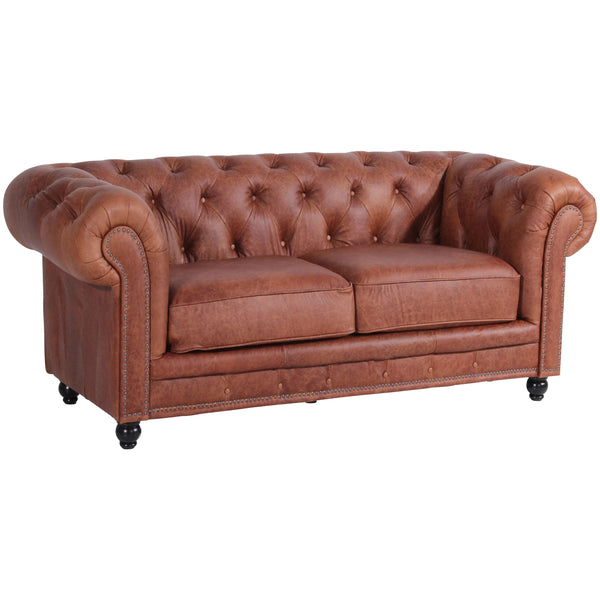 Max Winzer Sofa 2-zits Orleans cognac