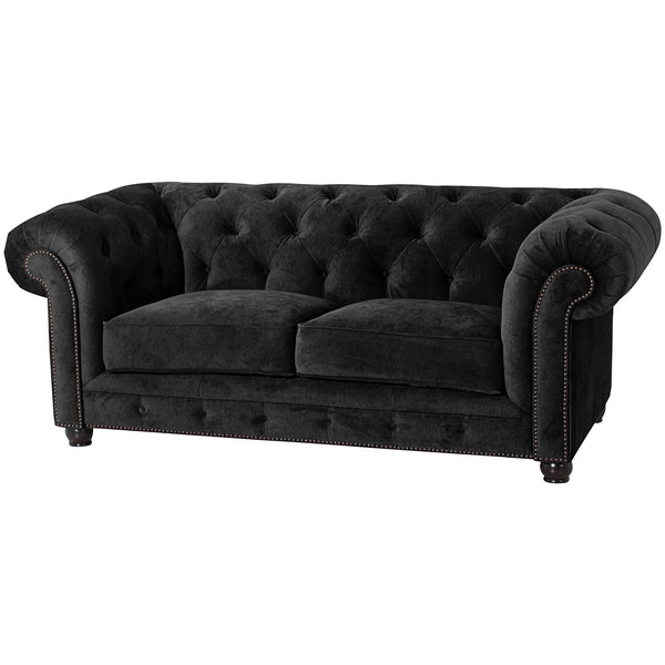 Max Winzer Sofa 2-Sitzer Orleans schwarz