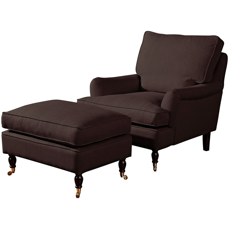 Fauteuil Max Winzer Passion chocolat